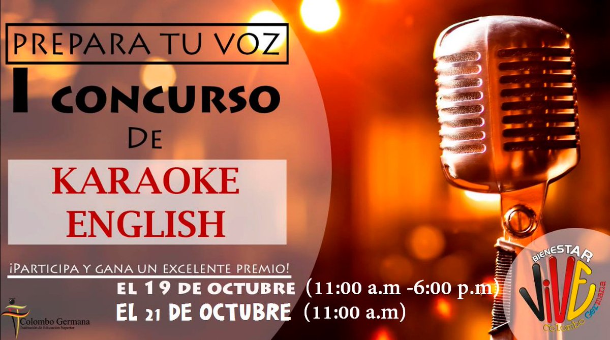 UniGermana's tweet photo. Estudiante colombo germanista ¡Prepara tu voz! #SomosColombo https://t.co/1v7AbBlDpw