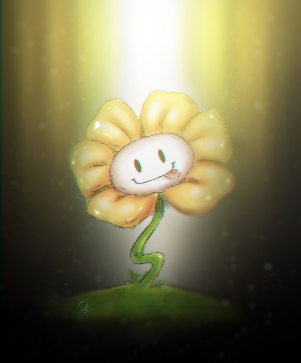 Zany Howdy Undertale Flowey Floweytheflower Howdy Flower Drawing Digitalart Fanart