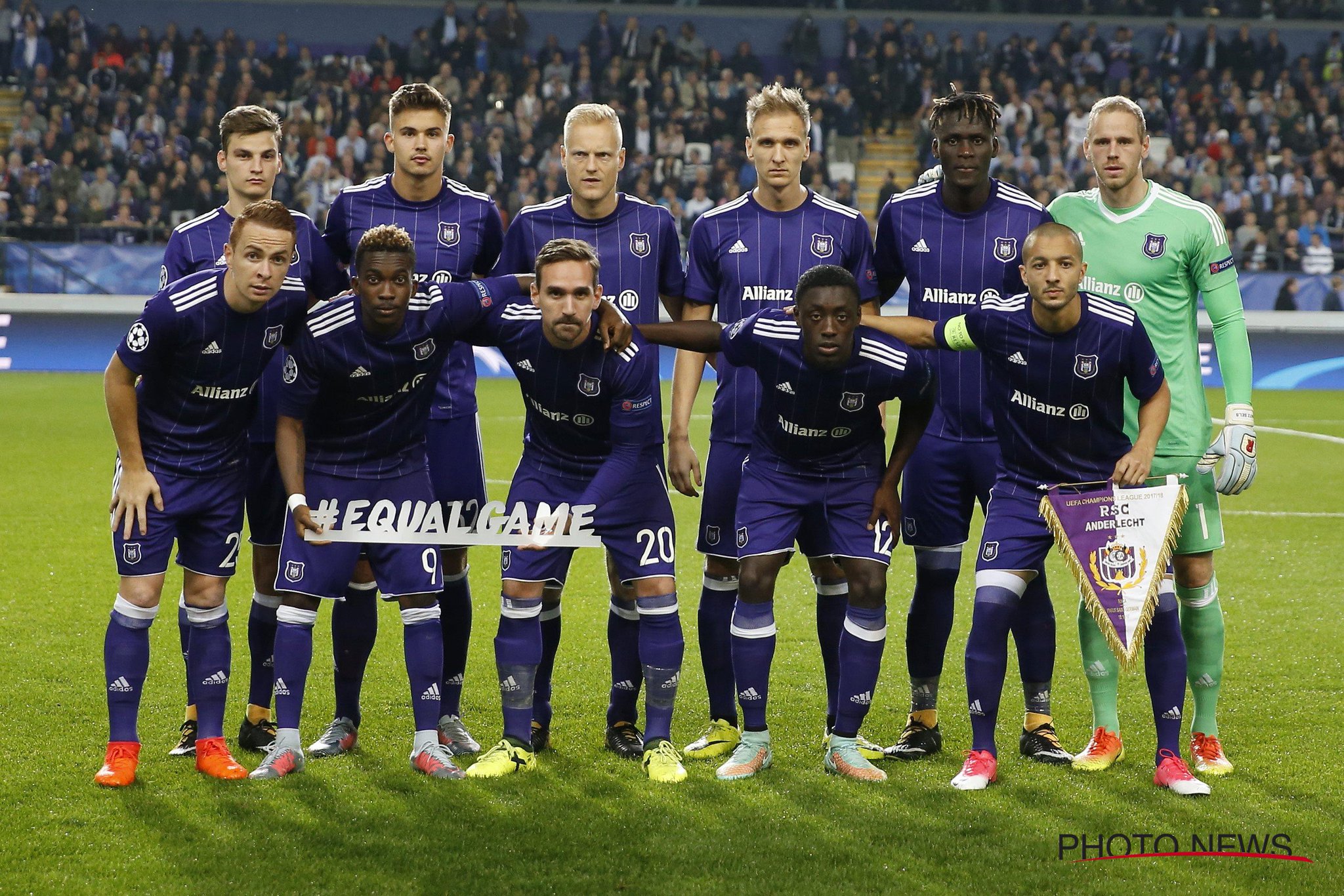 RSC Anderlecht on X: Our team against FC Barcelona! #NextGen #ANDbar   / X