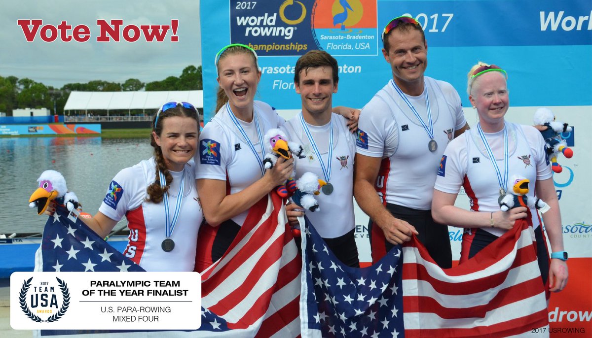 CRIBoston's tweet image. US PR3 4 team from CRI has been nominated for the 2017 Team USA Awards Paralympic Team of the Year! Go to awards.teamusa.org to vote!