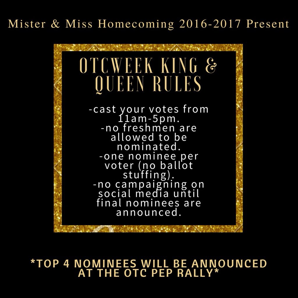 bsucab's tweet photo. ✨Who will be the next Homecoming King &amp; Queen?✨ Nominations will take place this THURSDAY, October 19👑 #OTCWeek #BSU #OTCKing https://t.co/EZHd9MjMKZ
