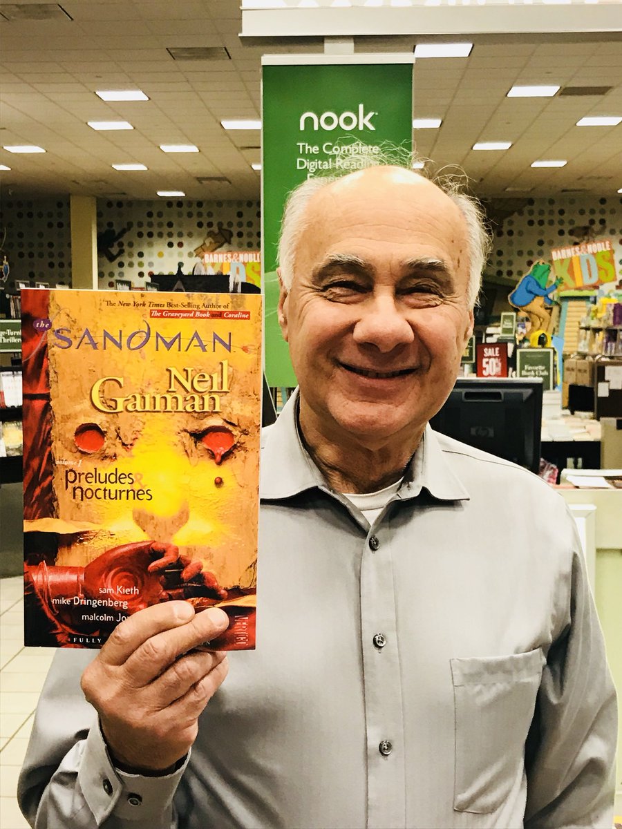 BNNorthWales's tweet photo. #WednesdayWithWalt-Follow #Morpheus as he travels the world of dreams & nightmares. #TheSandman is the peak of #graphicnovels. @neilhimself https://t.co/crrQKNbR4y