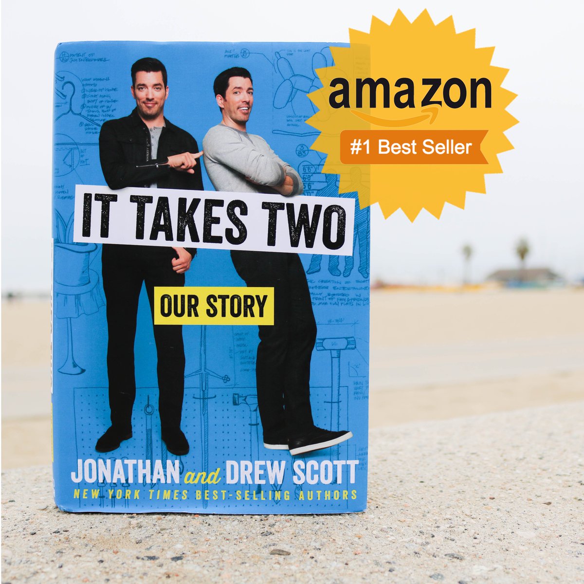 JonathanScott's tweet photo. If you order #ItTakesTwoBook on @Amazon now, you can have it by the weekend... just saying! 😉 https://t.co/pgvS6EWm74 #WeekendReads https://t.co/UdpJZcISWL