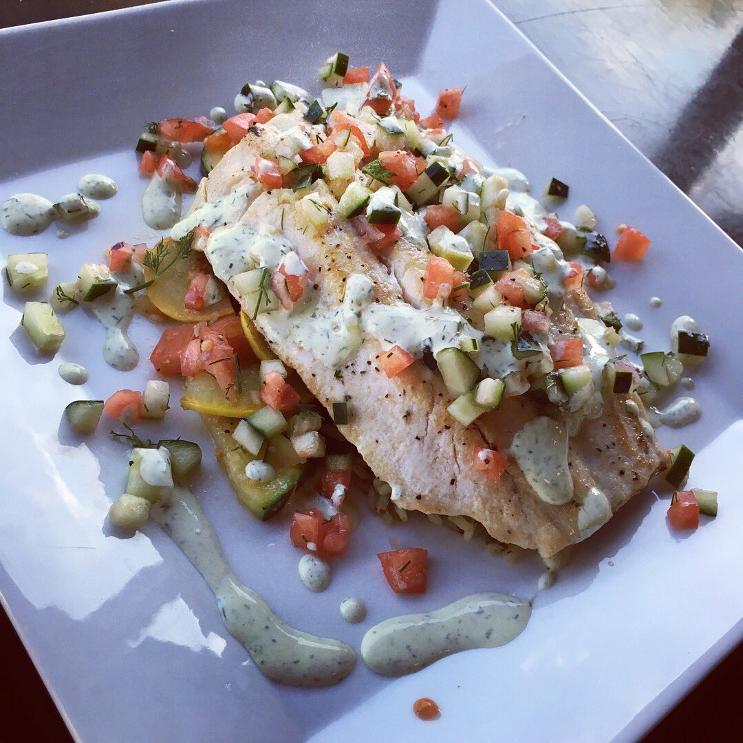 LeftysGrille's tweet photo. Dinner specials tonight, rainbow trout and a grilled flank steak! https://t.co/XVQ6dXTPgf