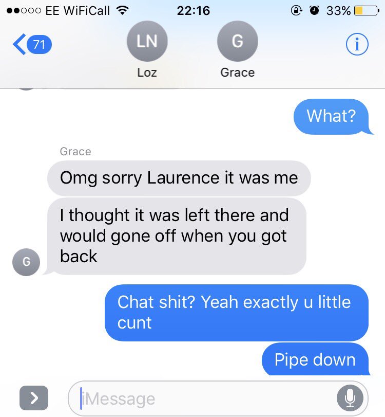 _etg95's tweet photo. Little game of who scoffed Loz's chocolate cake this evening #guzzleguts @lozbse @gracegouldx 😂😂 https://t.co/LIiZ5cuhkx