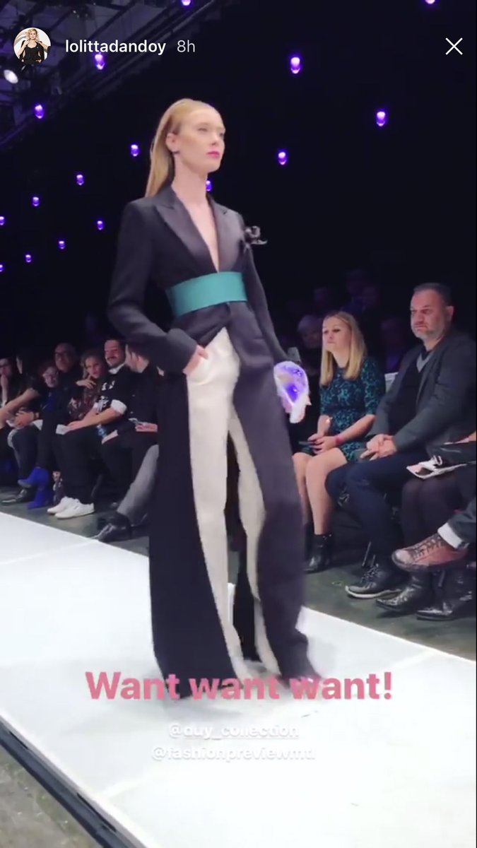 #wool and #silk #dustcoat from <a href="/DUY_Collection/">DUY</a> at <a href="/fashionpreviewC/">Fashion Preview</a> #couture #runway