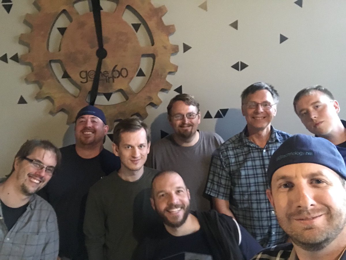 Some companies retreat to woods w/motivational speakers while singing kumbaya.  <a href="/IAS_technology/">IAS Technology</a> has way more fun @Gone60Escape #avtweeps