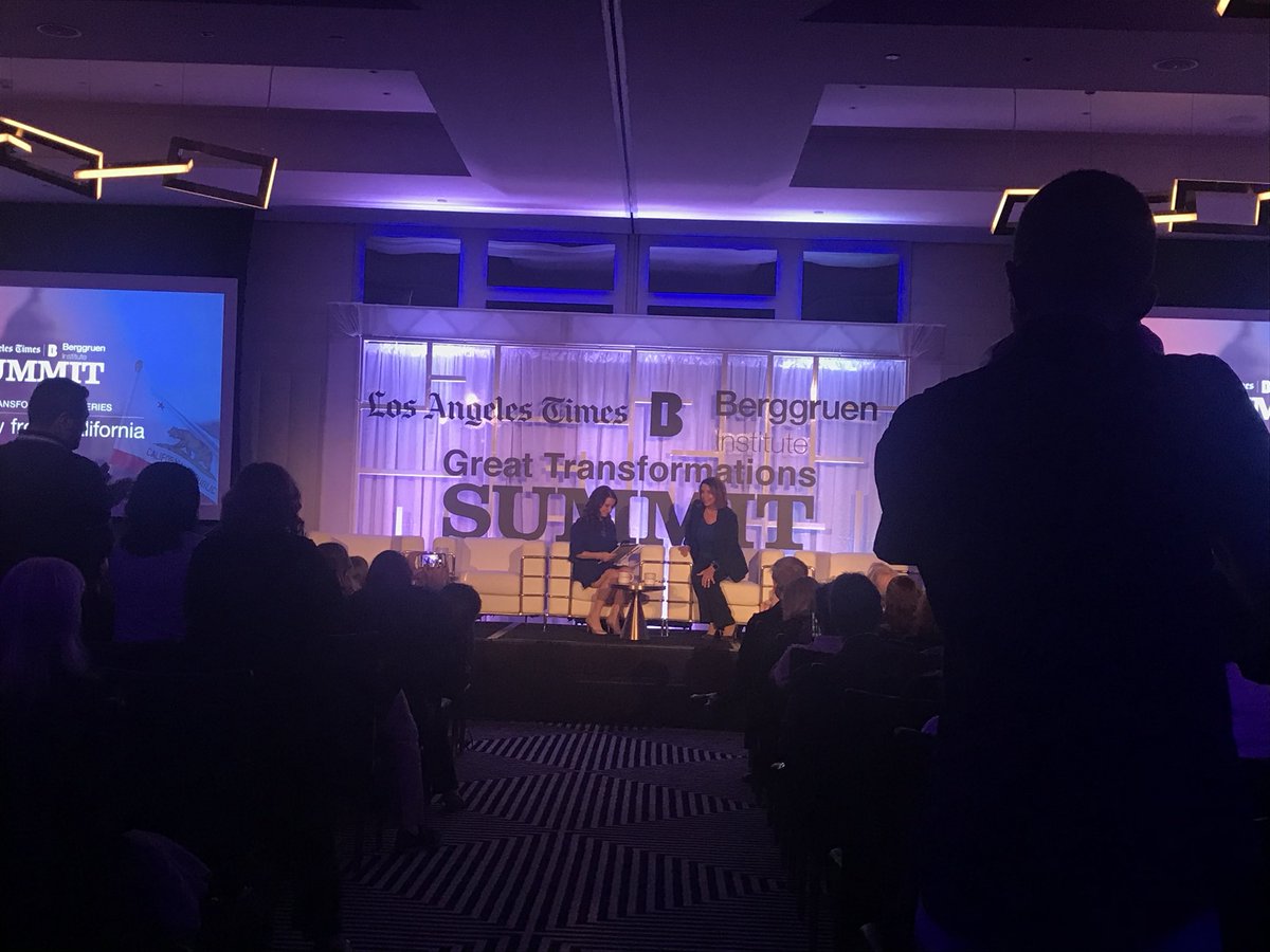 jpanzar's tweet photo. The #latsummit has begun ... @cbellantoni and @NancyPelosi have started their chat. https://t.co/XB2rSXc1qH