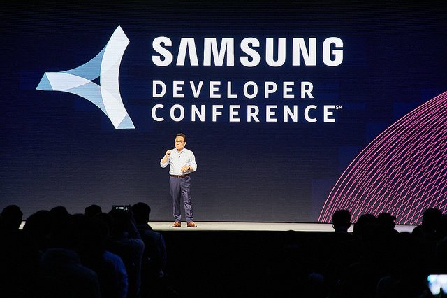 benwood's tweet image. Notable updates at Samsung Dev Event. Smart Home efforts to use single brand "SmartThings" (note no Samsung) &amp;amp; adoption of ARCore #SDCC2017