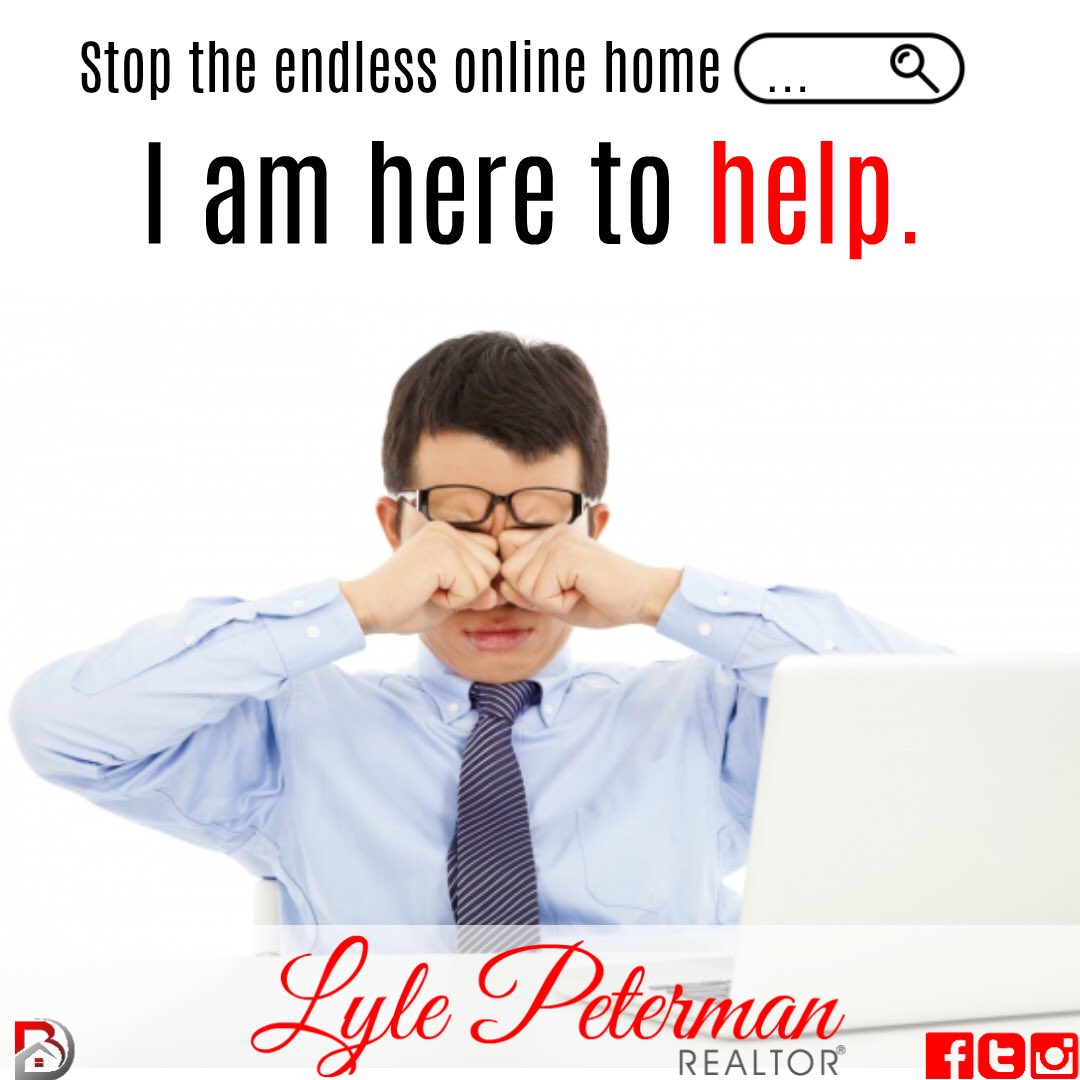 lylepeterman's tweet photo. Tired of those endless online searches for your next home? Let me help! #realestate #realtor #benedictdevlin https://t.co/srgjCPZIxN