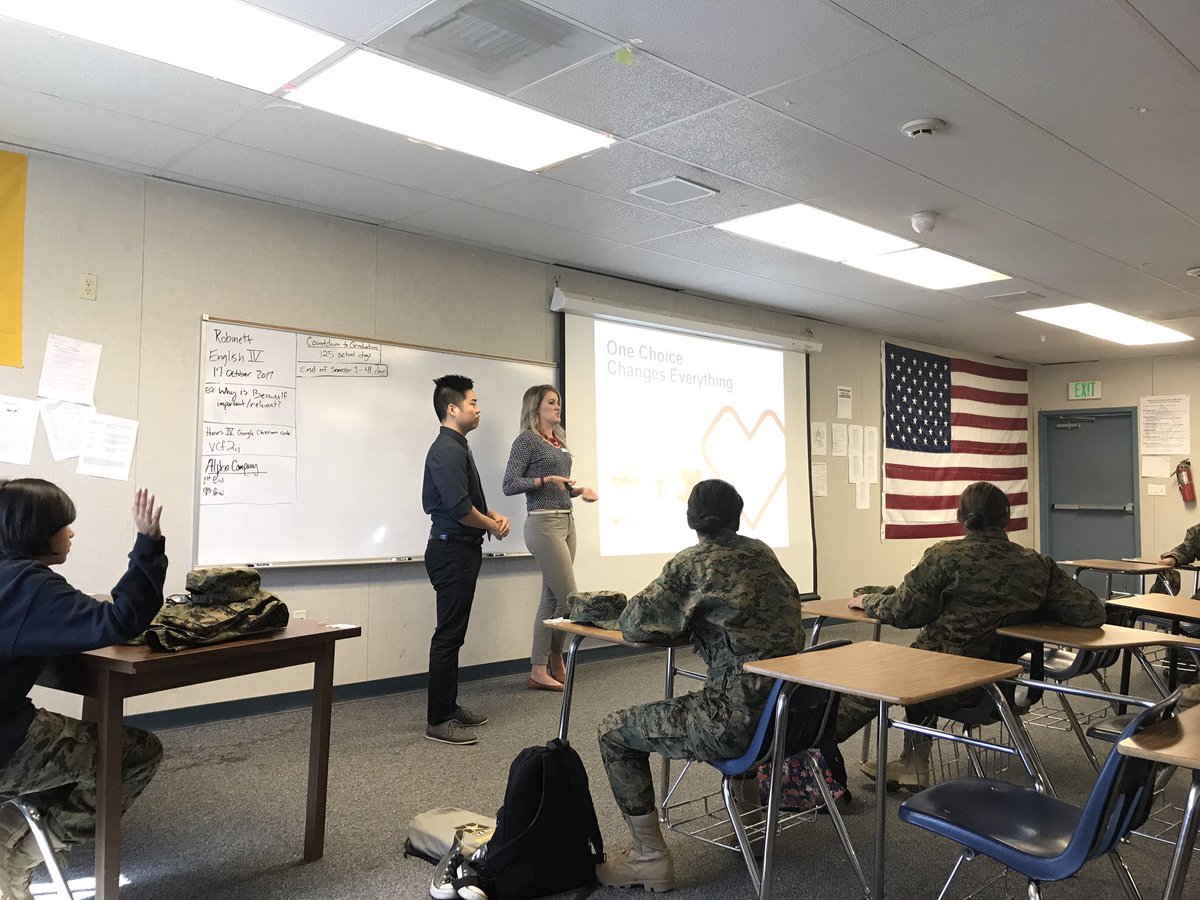 KenAhlrich's tweet photo. Stephen and Natalie impacting lives today! Great job! #OneChoice #D7204 #1@ATime @kenmorris317 https://t.co/wWd0rJqZ2r