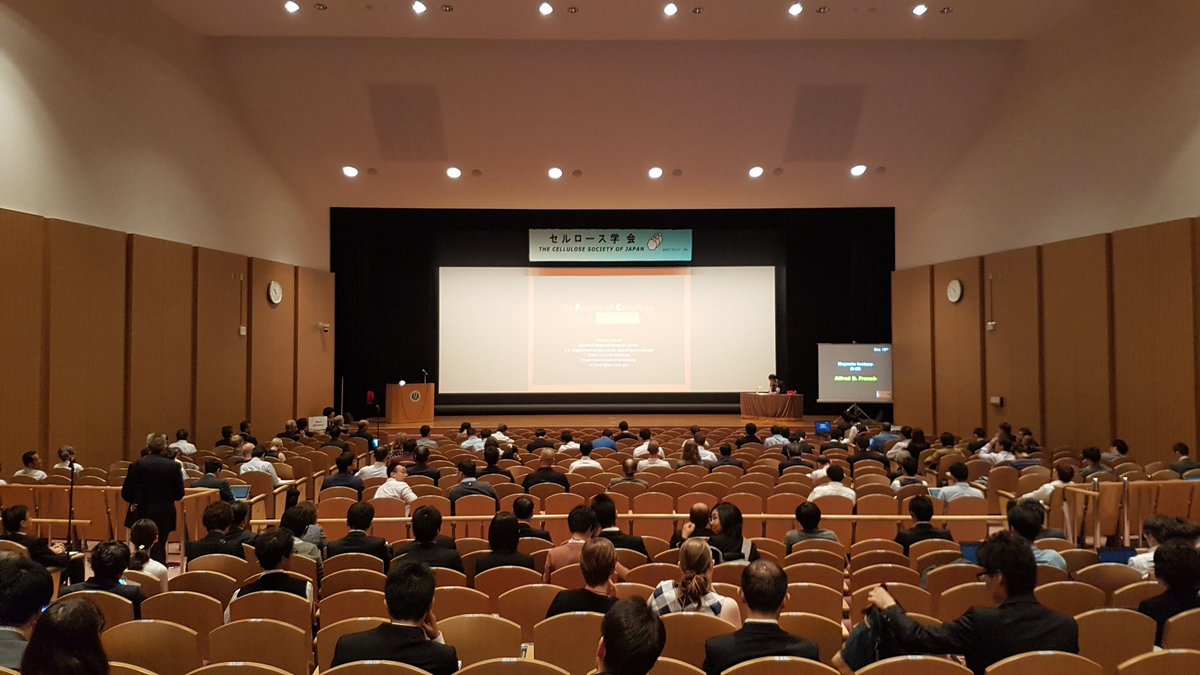 PolyAlkan's tweet photo. Editor-in-Chief Alfred D. French about the exciting future of the #Journal #Cellulose with comments from Akira Isogai and Thomas J. Heinze https://t.co/6umgNXIlAs