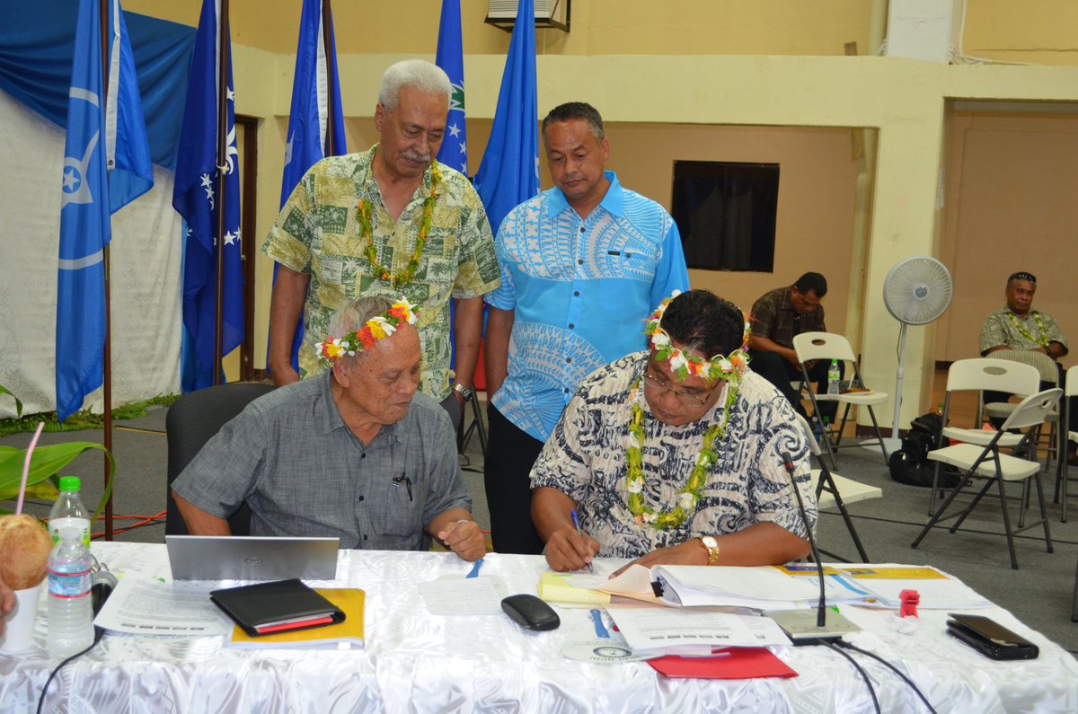 OurMicronesia's tweet photo. Congrats to Chuuk State for passing its Protected Area Network legislation! https://t.co/zmaF2gUR0h