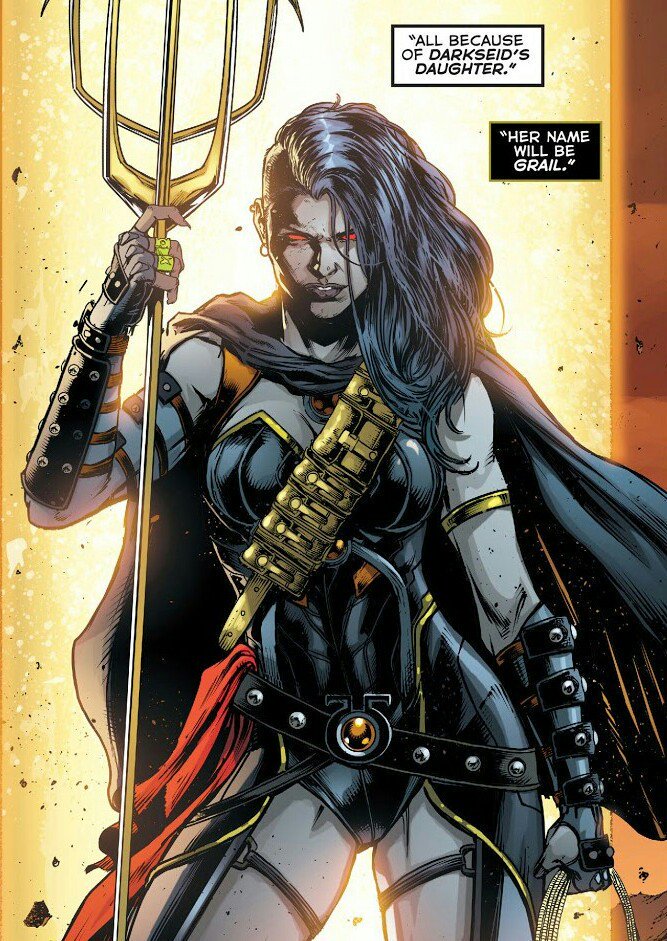 Grail uses Her <a href="/KirbyNewGods/">Ω Darkseid is Ωmega</a> &amp; Amazon traits. She's blessed with the Omega Sanction/Beams from <a href="/NewGodsDarkseid/">ぬるまゆ</a> &amp; warrior instinct of Myrina