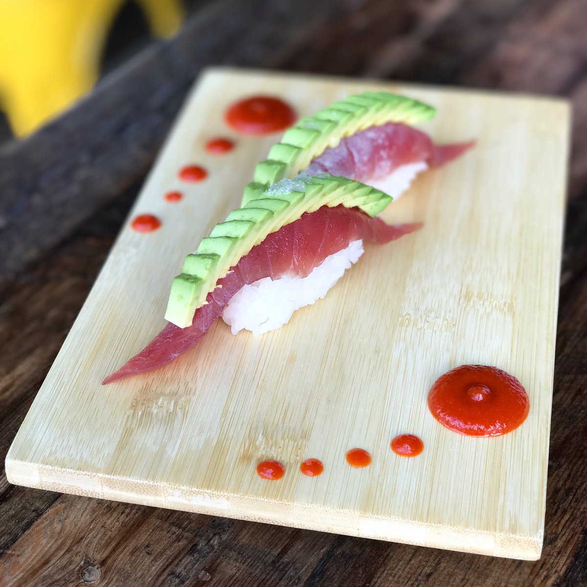 everyday i'm trufflin'. {tuna truffle at <a href="/Yuzuchicago/">YuzuChicago</a>} || literally the perfect bite. || #fabfoodchicago