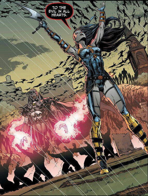 HellboyBPRD_'s tweet photo. Grail used the Anti-Monitor, Mobius,to kill her father @DarkseidNewGods,using the Anti-Life Equation.The Anti(Life)-God versus the Dark God. https://t.co/5NGEsEFpfM
