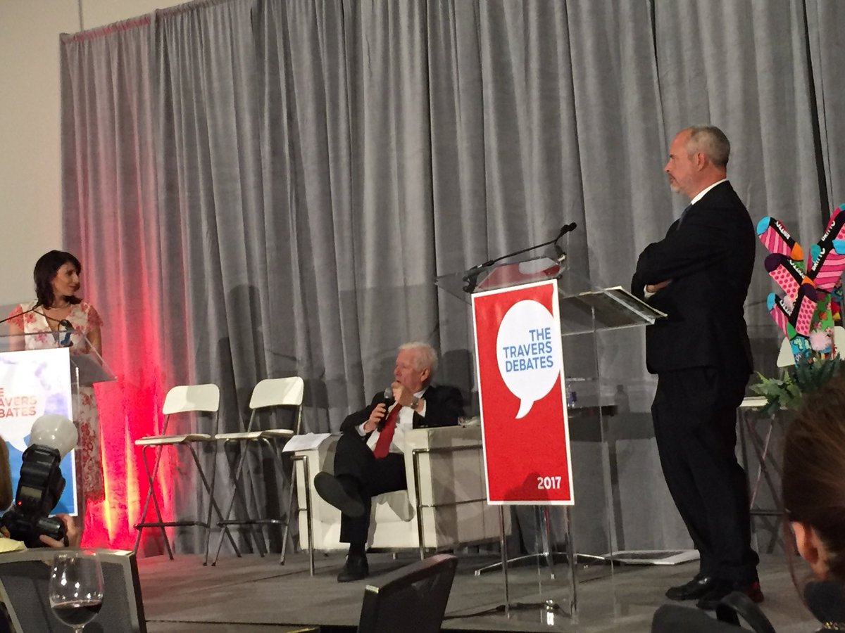 emilykiddwhite's tweet photo. In a #traversdebates on the immunity of Canada to a trump-style populism, the marvelous @BobRae48 raises the impt of the Charter. #cdnpoli https://t.co/VGzXtuqT3k