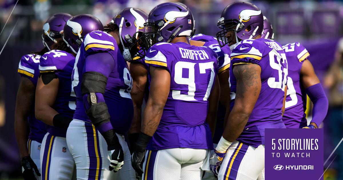 Sunday's game against Baltimore is shaping up to be a defensive battle.  📰: mnvkn.gs/MiLxju https://t.co/CxgLF7MCcg