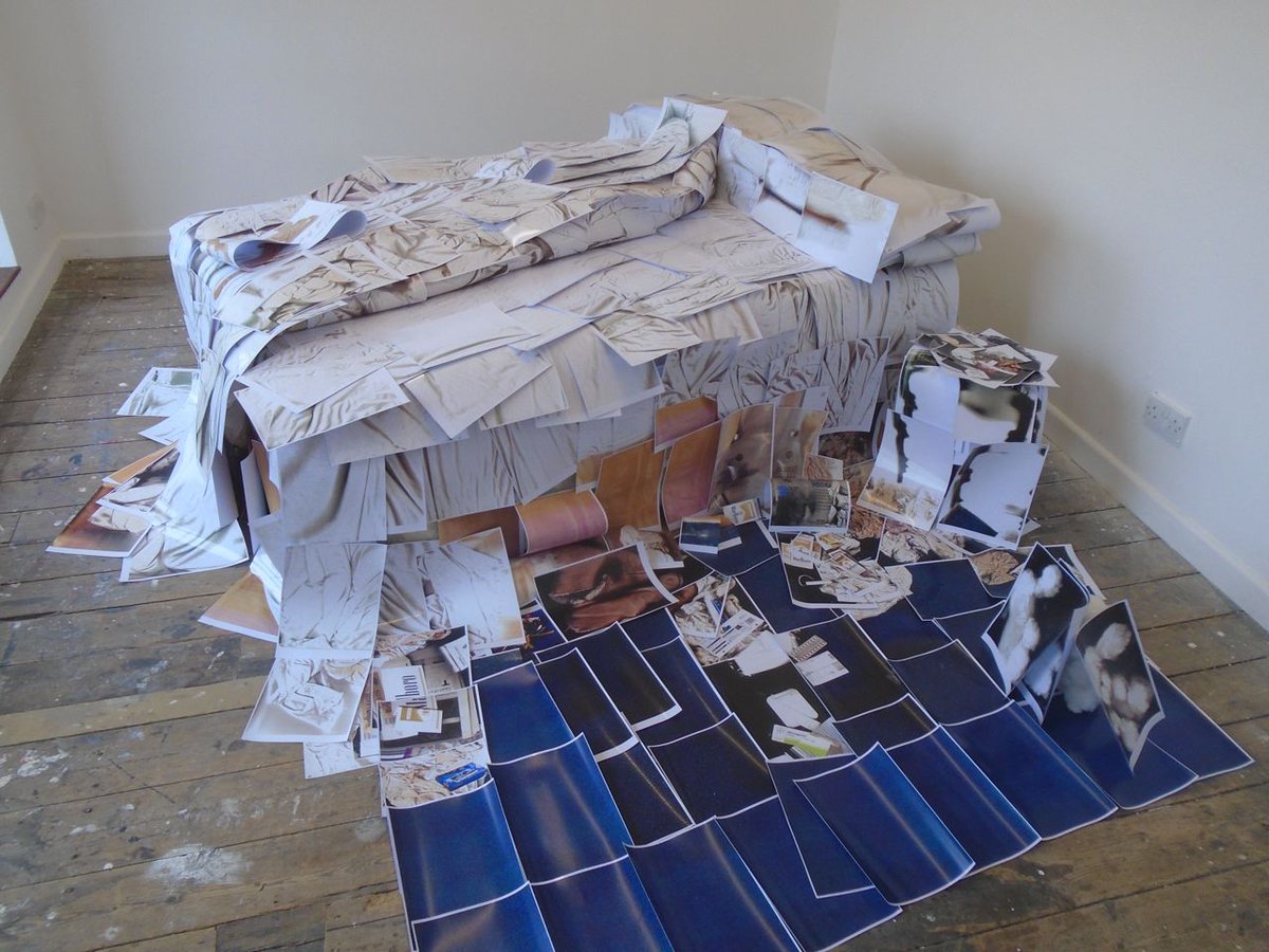 CMRprojectspace's tweet photo. @TCMargate Here's Jacqui Orly Ammon's 'cover version' exposed. Which recently occupied @CMRprojectspace in Redruth Cornwall https://t.co/flUPMyIuNF https://t.co/hcETkbXonE