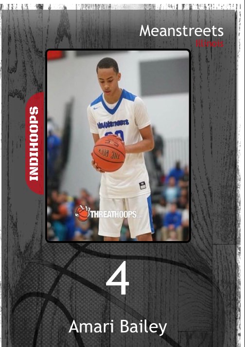 IndiHoops's tweet photo. #4 in 2022 - Amari Bailey from @nikemeanstreets
โ๏ธDePaul Commit
๐#Indi25
๐ธ Cred: @ThreatHoops https://t.co/RgmGpDuIdZ