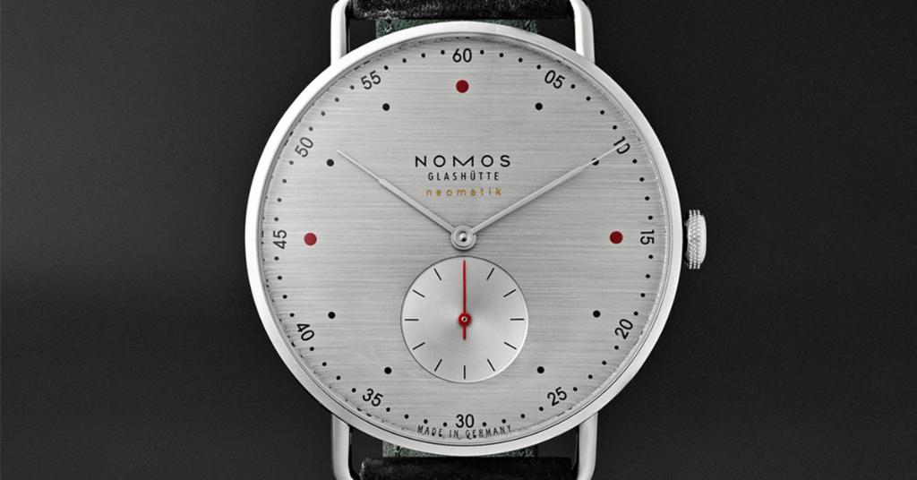 MRPORTERLIVE's tweet photo. NEW TO MR PORTER: minimal watch brand, @nomosglashuette:  https://t.co/SNbx8e4f0Y https://t.co/1s8u9w7tFQ