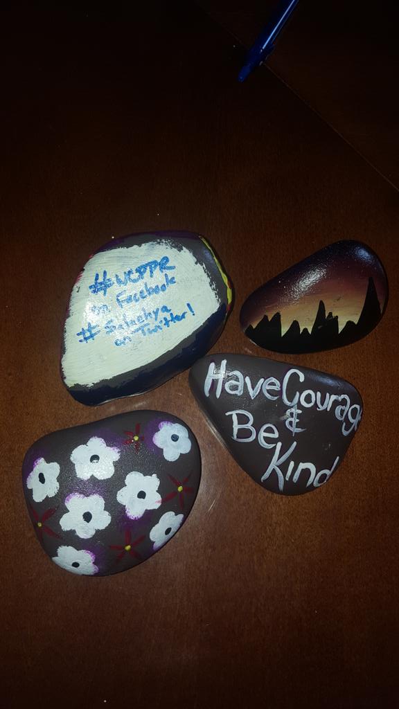 Salaehya's tweet photo. Painted rocks for Washington County PA Painted Rocks
#salaehya #wccpr #paintedrocks https://t.co/Xzo05zYY5o