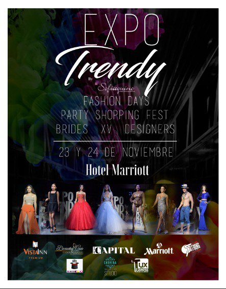 EXPOTRENDY's tweet photo. Gracias #patrocinadores por hacer posible la #6aedicion @Marriott @EstiloCapitalM @TuxLetras @sofiaquino_agen @chofaquino @TuxRecomienda https://t.co/iqza5Sbsby