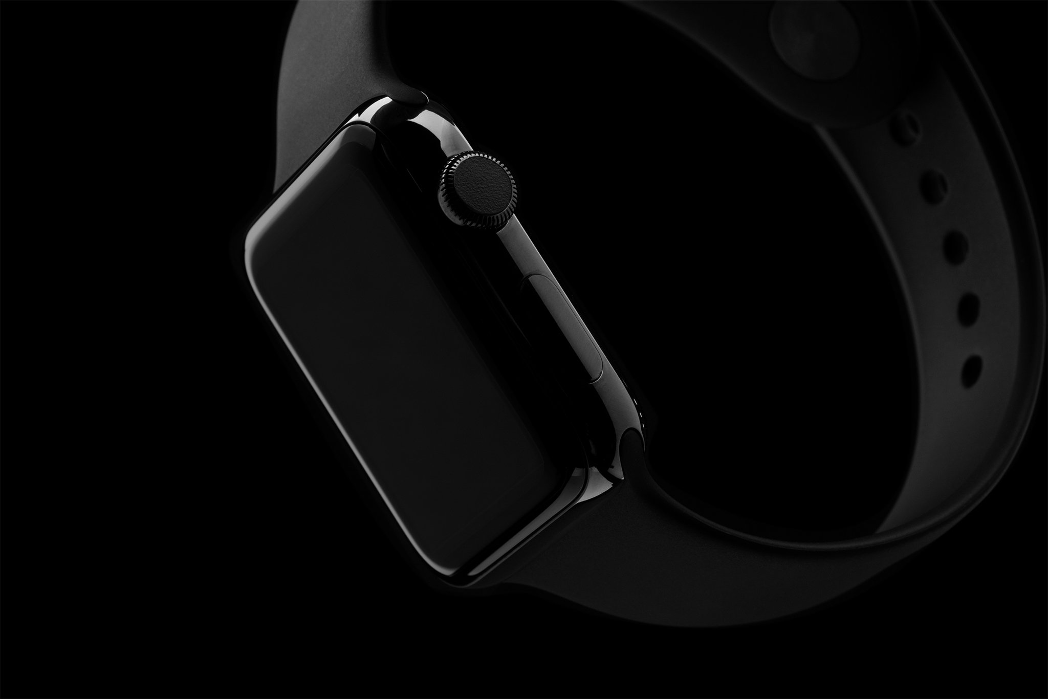 Часы apple watch черные