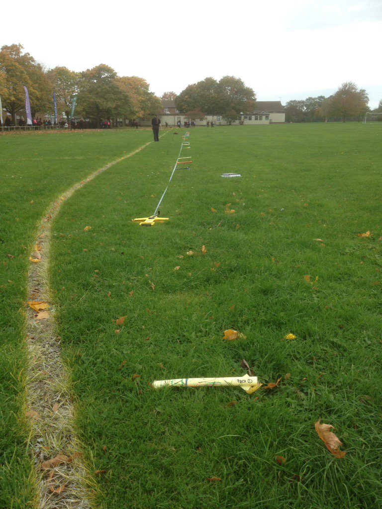 dgs_science's tweet photo. Launching rockets on the field for #WSW2017 - 2 rockets went over 100m! https://t.co/La6IuU113v