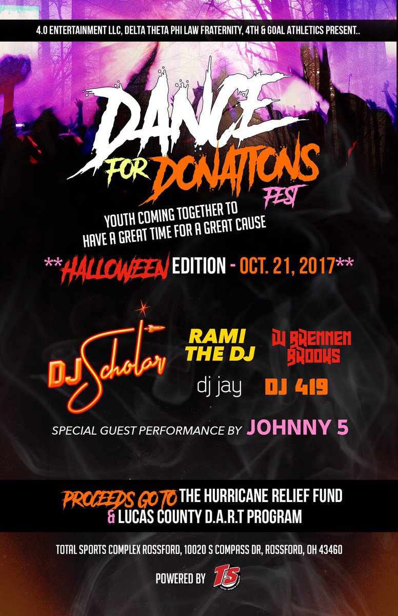 Dance4Donations's tweet photo. Here's your entertainment line-up for #D4DFest2017 ! This is going to be epic! https://t.co/4FiQKs26j5