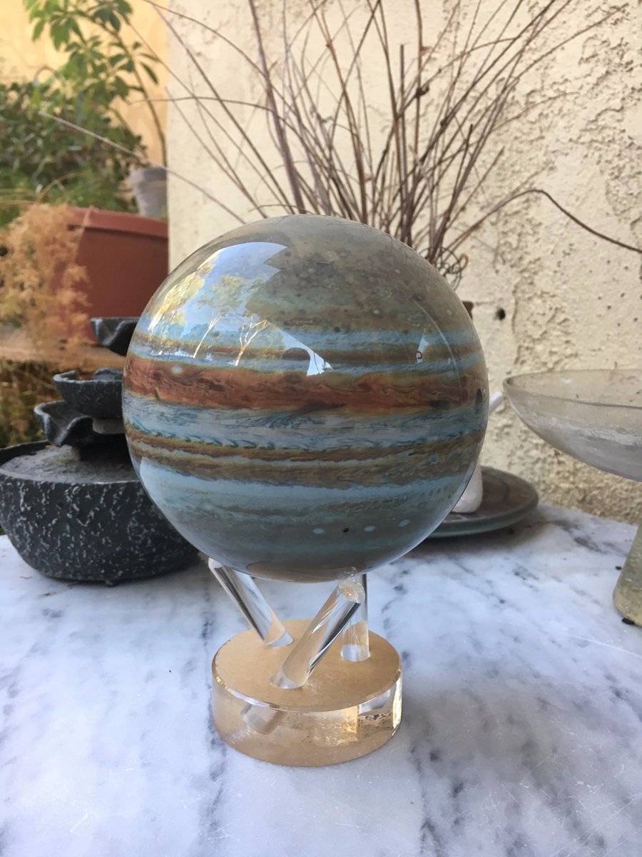 archievdcantt's tweet photo. A HUGE thank you to @MOVA_Globes for the Jupiter Spinning Globe! Make sure to look out for my honest @Medium article reviewing it in soon! https://t.co/RBkXmqBPMh