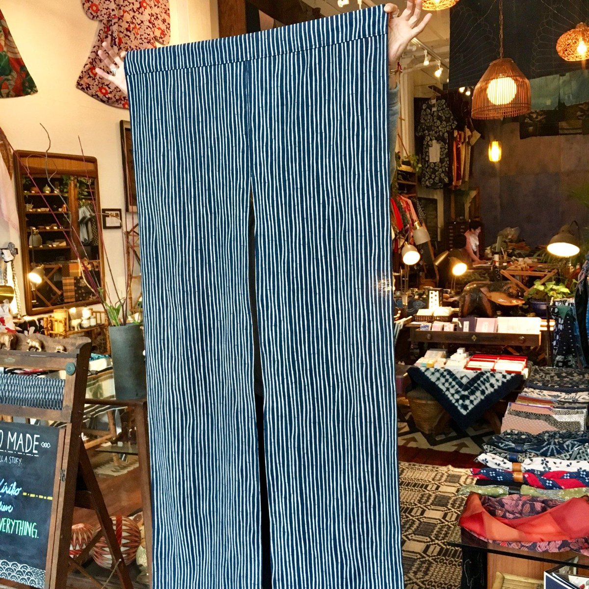 Just finished a noren for a customer. We love how it turned out! If you're interested in custom noren please contact us for more details!