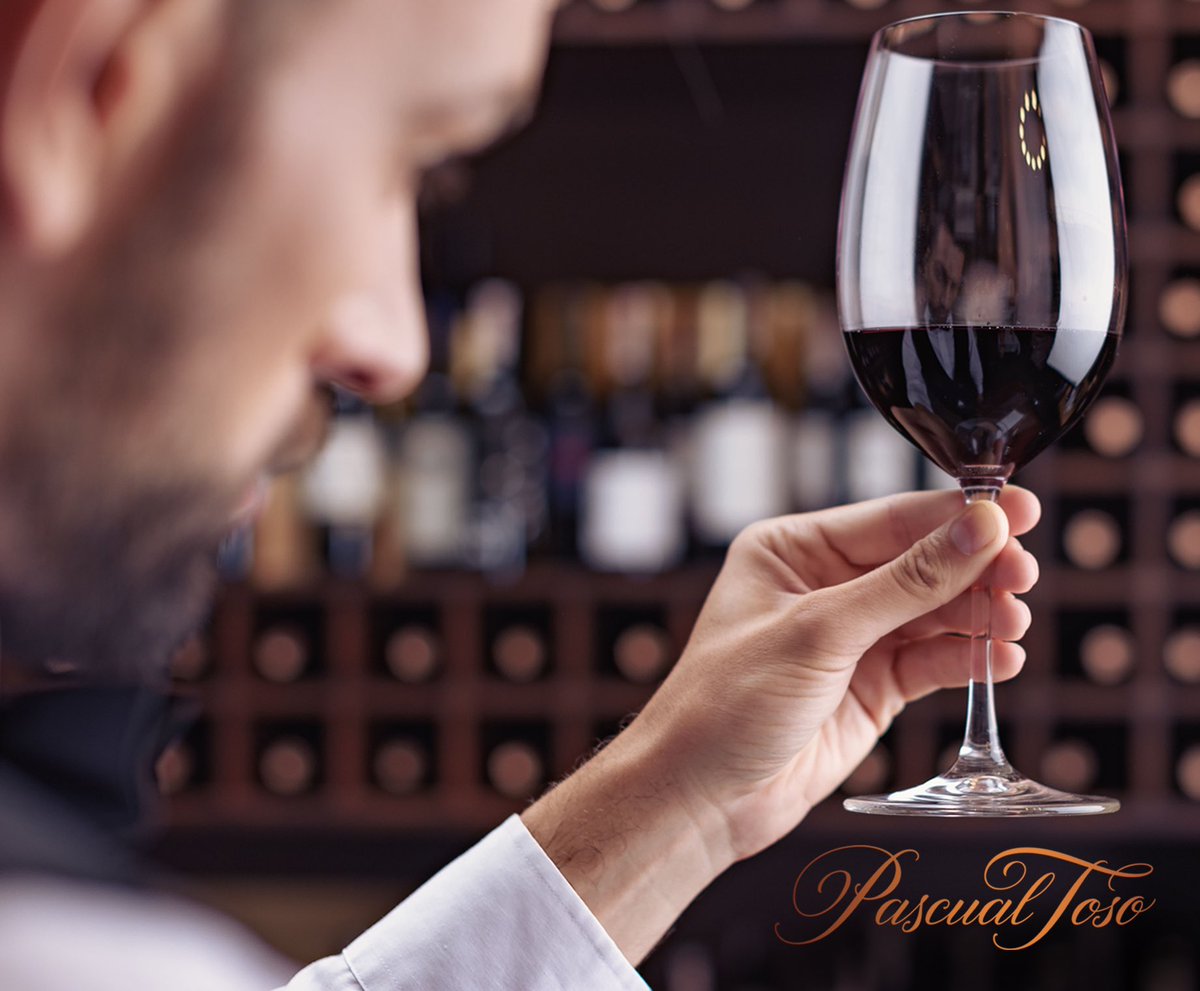 Observe the hypnotic gyrate of a deep red, enjoy sweet tannins that accompany aromas of sweet fruit. Enjoy a Pascual Toso!