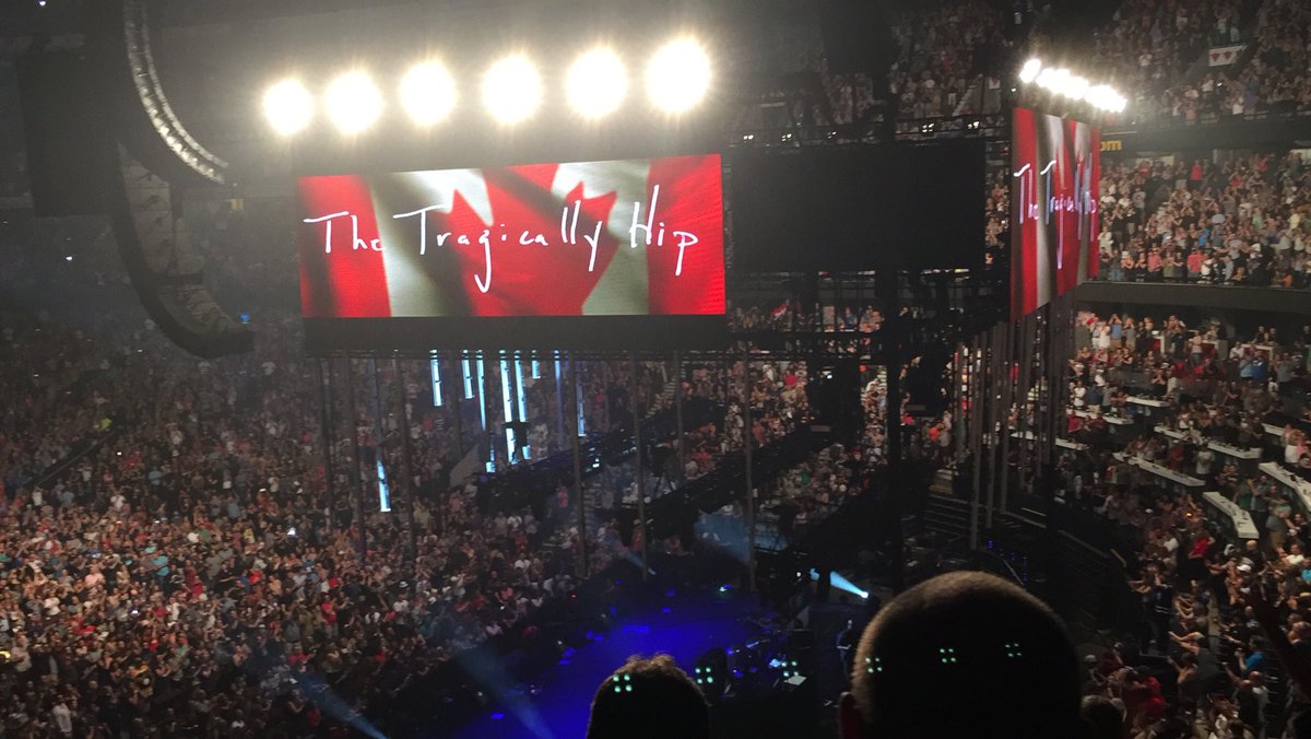 damMcGregor's tweet photo. Cornell &amp; Petty were hard, but Gord Downie was ours. So many reflections about our nation &amp; good times w the #Hip https://t.co/UTKX1ZN7ij