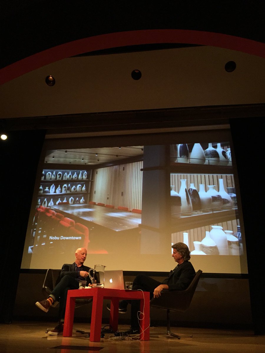 parsonsdesign's tweet photo. The challenge of animating a preserved landmark for the downtown @NobuWorldwide in NYC @labatrockwell #AtTheParsonsTable #DavidRockwell https://t.co/czHwf82fui
