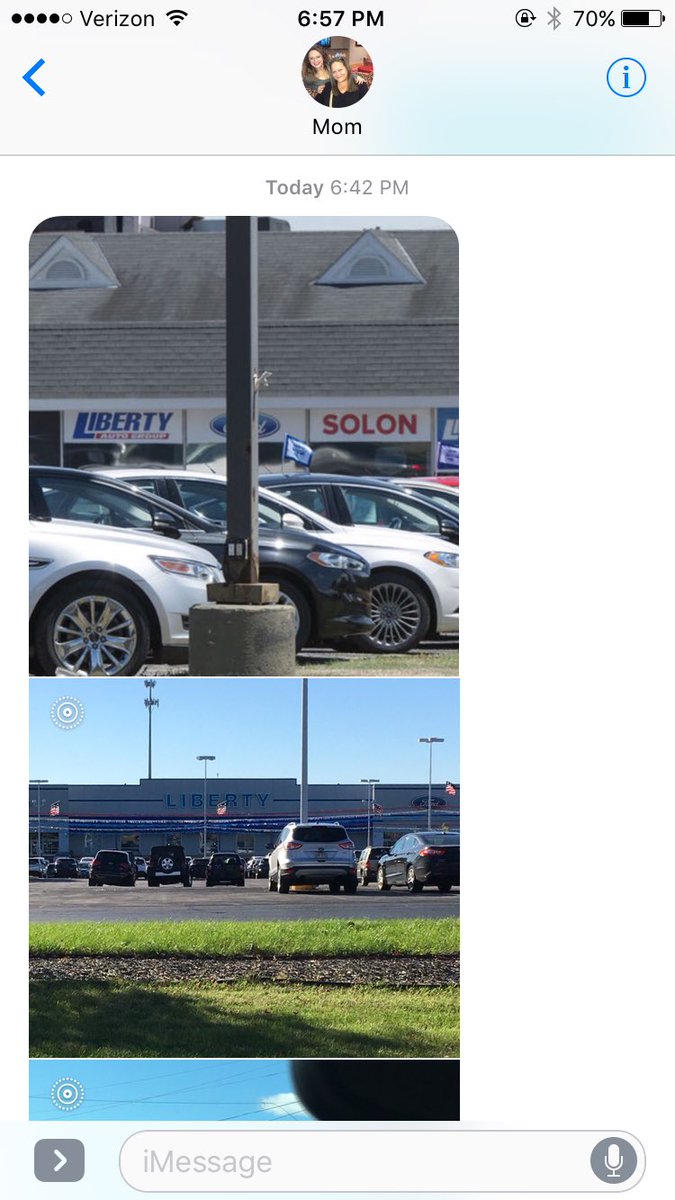 alwaysoff_TASK's tweet photo. @LibertyFordOhio your marketing is working for my mom!!!! https://t.co/yCxA4DGEiO