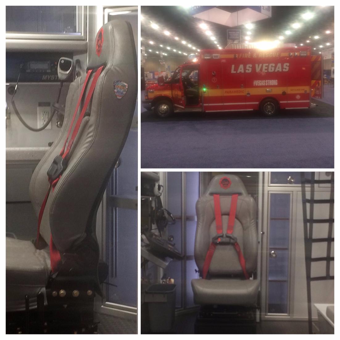 ValorFireRescue's tweet photo. Our #Ambulance Seat showcased @demersambulances booth during #EMSWorldExpo! Happy to support @LasVegasFD #VegasStrong #ValorSeating https://t.co/J4qBxbbBaD