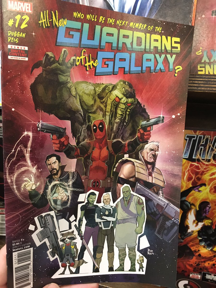 ComicBookBrando's tweet photo. Anew teammate for the Guardians? Who will it be? @AustinBooks #ncbd #BrandoPicks https://t.co/d9L8hsE2ht