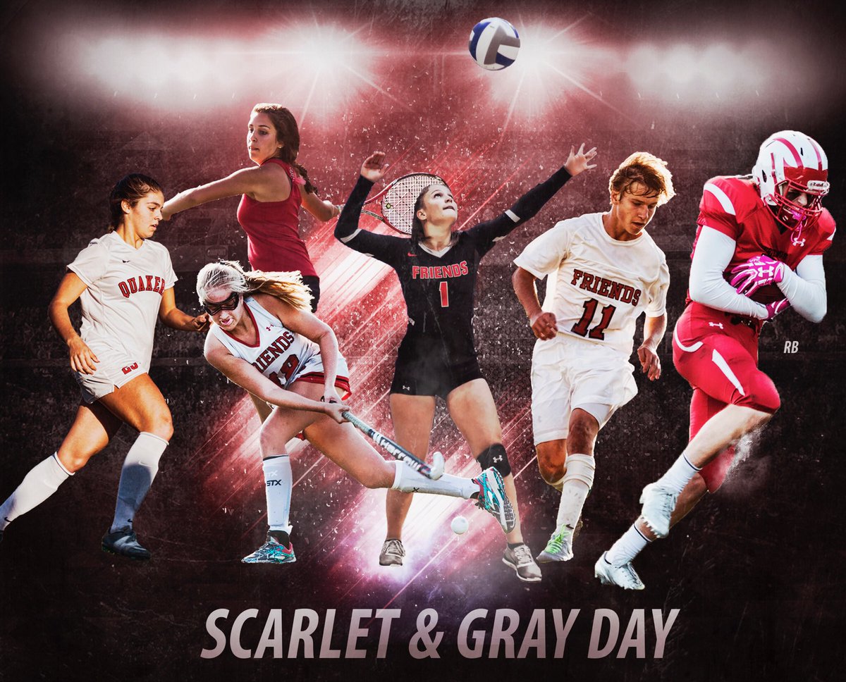 Quaker_Nation's tweet photo. It's that time of the year QN...Scarlet and Grey Day is this Saturday, October 21st running all day long. Make sure to be loud...and be proud to be a Quake! We hope to see you all rocking your red and grey! #S&amp;G2K17 #GoSZN https://t.co/y04raA7gTS