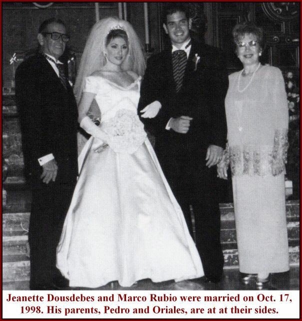 oceanwaves347's tweet image. Happy 19th Anniversary to @marcorubio &amp;amp; @jeanettedr4 
🎂💜🥂