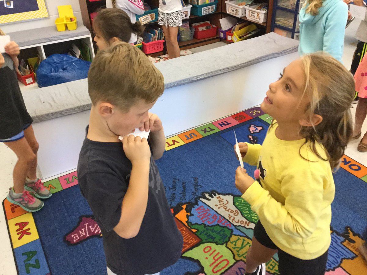MissPage20's tweet photo. 1st graders are tackling hard words. 🏈 @Panthers Please give us some encouragement to keep pounding! 💙🏈🖤 https://t.co/nz2PMnXQW8