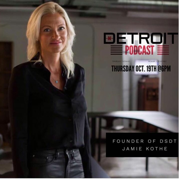 EnriquezQL's tweet photo. Listen in @PodcastDetroit tomorrow @ 6pm &amp; get 2 know Jamie Kothe founder of Detroit School for Digital Technology! #NDetroitPodcast https://t.co/Jwgs9V410k