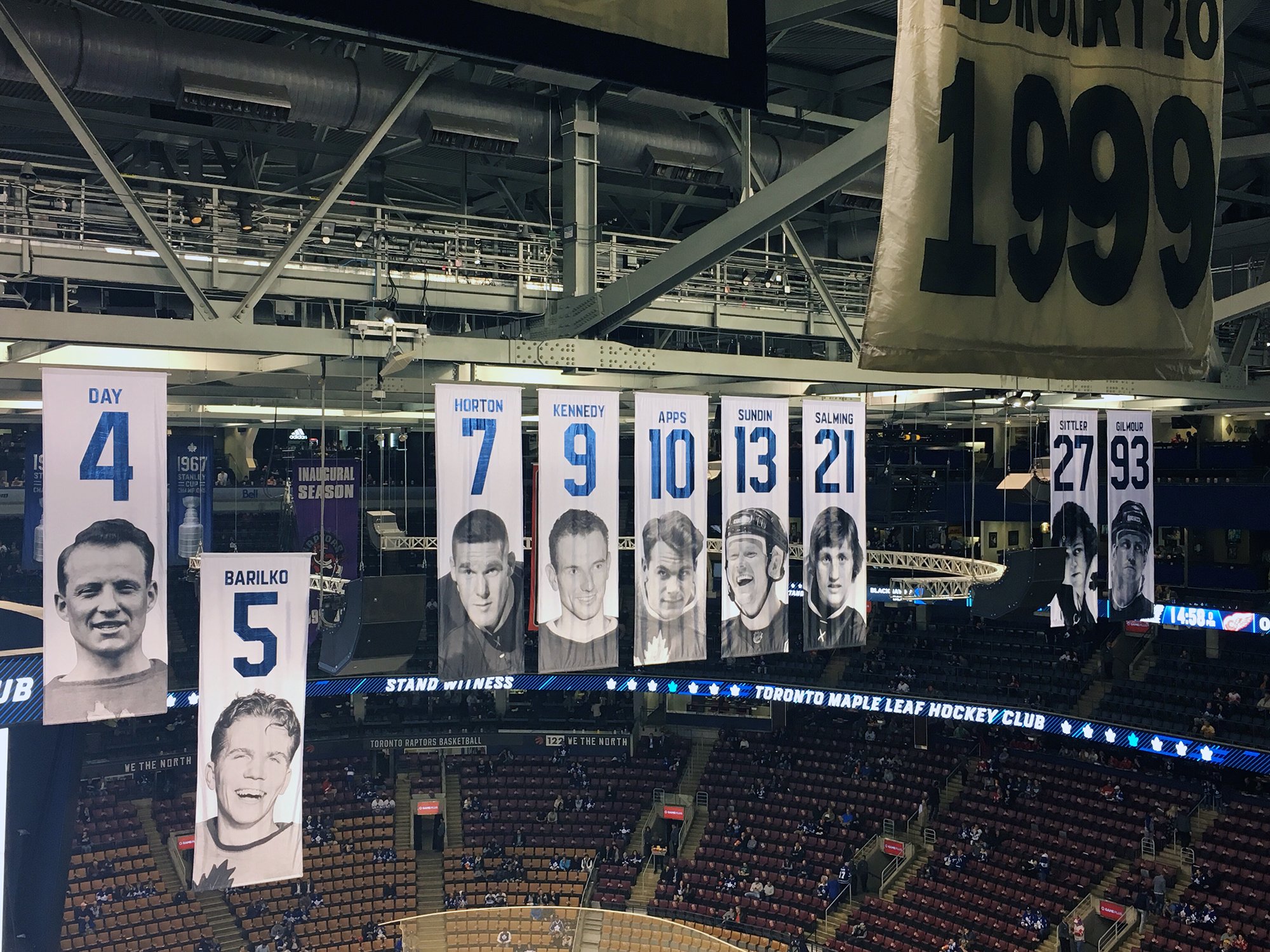 Toronto maple sales leafs retired jerseys