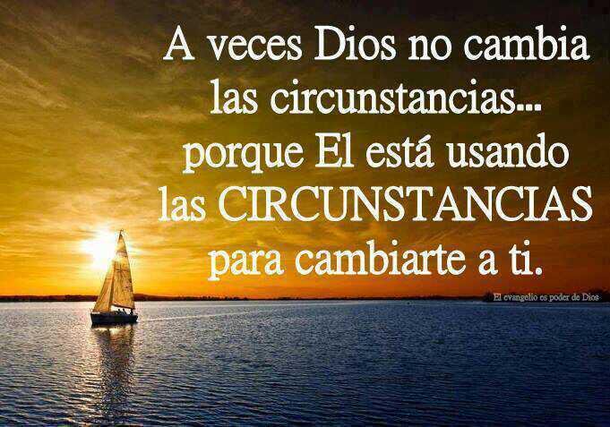 FuenteSabia's tweet photo. A veces Dios no cambia las circunstancias... #TenFe #Confia #DiosNuncaFalla https://t.co/yX3PQCmdaN
