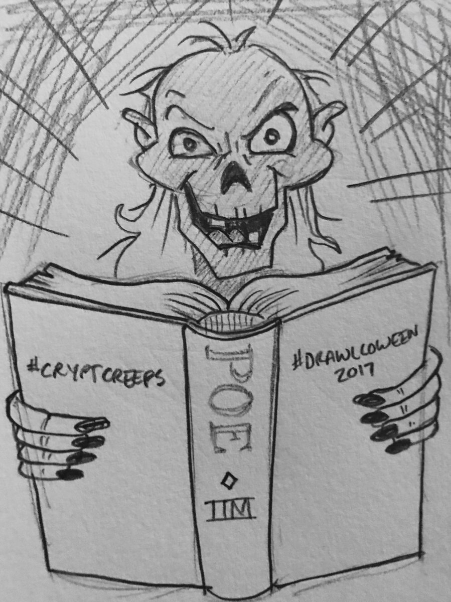 KordIndustries1's tweet photo. #Drawlloween2017 #CryptCreeps #TalesFromTheCrypt #CryptKeeper https://t.co/TxUc53d8uG