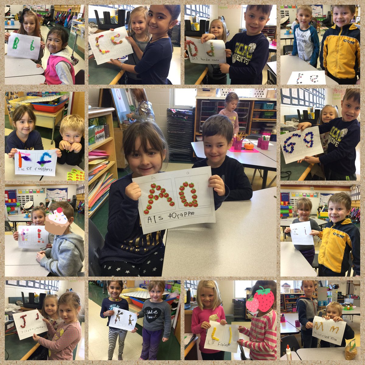K_Grant18's tweet photo. We made our own alphabet wall!!! #childmade #hsdlearns #looseparts @WoodlawnHSD https://t.co/OyBinPWmKI