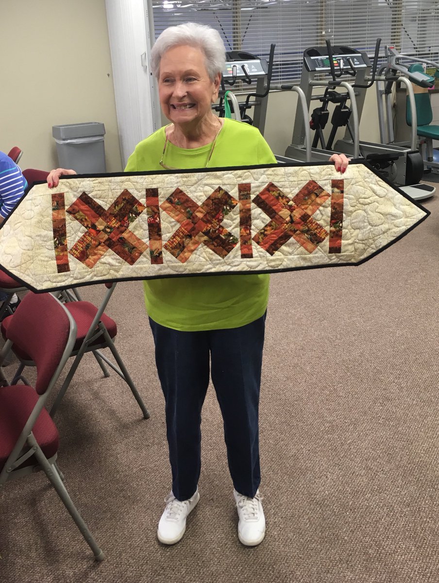 KourageHealth's tweet photo. Aaaannd here's the lucky winner, Ms. Dorothy! Thanks for supporting #FitSTEPSforLife! (Your tabletop decor will be smashing this year!) https://t.co/7WB1y6y75W