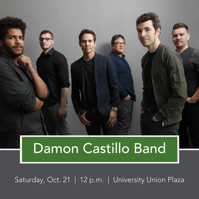 CalPolyParents's tweet photo. Attending mustang Family Weekend?  Join us this Sat for a reception feat. local food &amp; live music from Damon Castillo Band! @damoncastillo https://t.co/gMOIobk6Oa