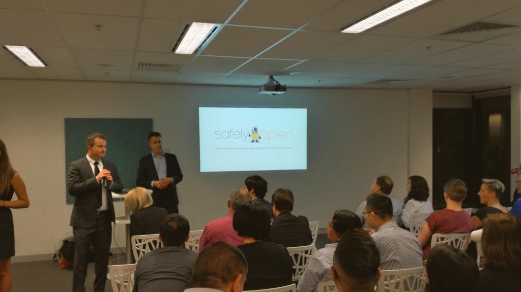 AlexandreKohn's tweet photo. Amazing presentations for @nasdaq pitching competition | @sparkfestivalau #startupAUS @CapitalPitch @techwitty @tony_surtees https://t.co/kjg9hxR9ag