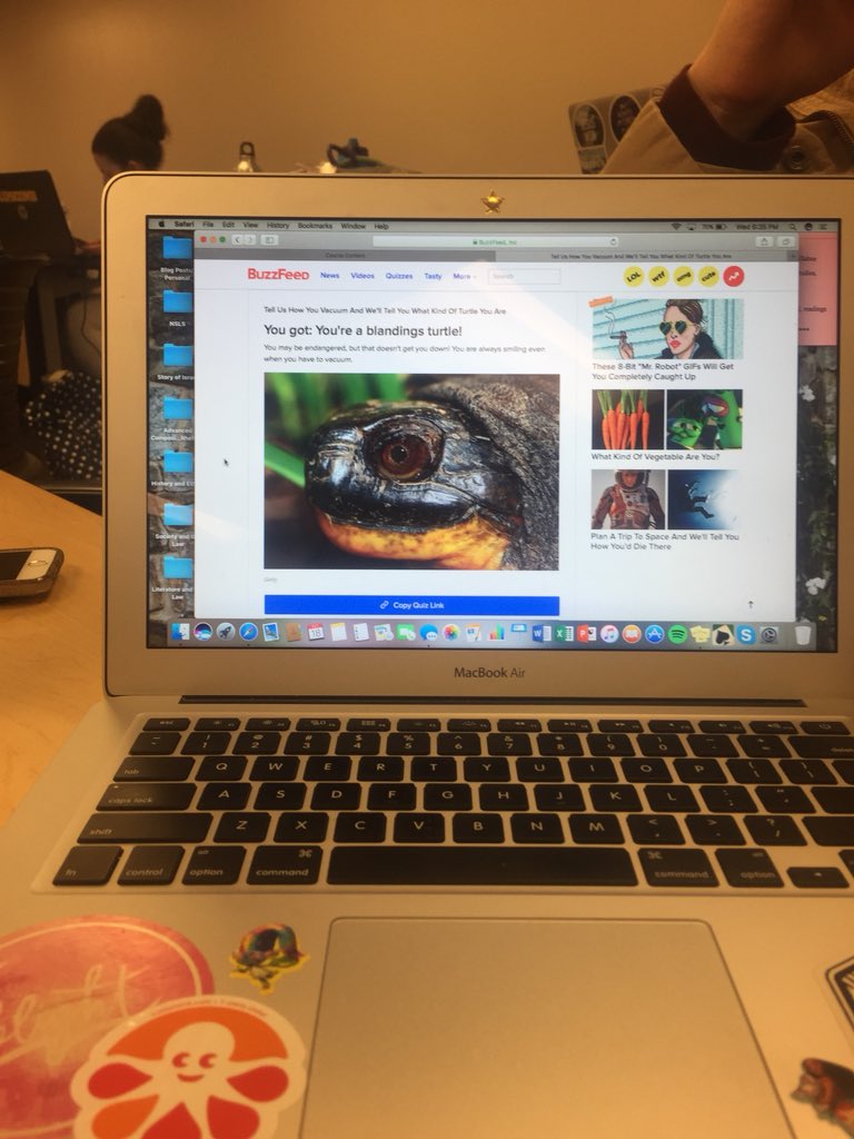 mwbarber97's tweet photo. Pt. 6: Mason found out what kind of turtle she is by how she vacuums...riveting stuff, buzzfeed https://t.co/u0zhoCRoXh